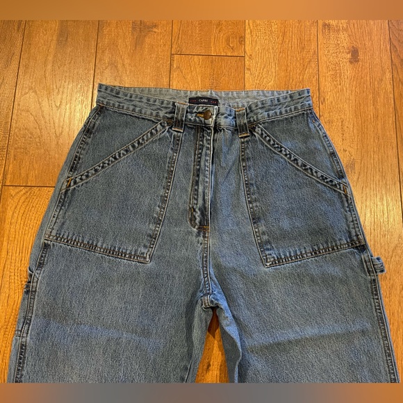 Vintage BILLBLASS JEANS Capri 100% cotton 12 Denim Jeans - Picture 6 of 11